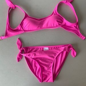 target girls pink bikini